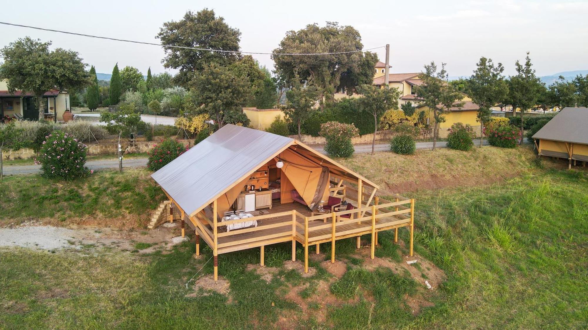 Glamping Debbiare Hotel Riparbella Buitenkant foto